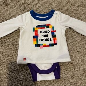 Lego onesie 0-3m NWOT